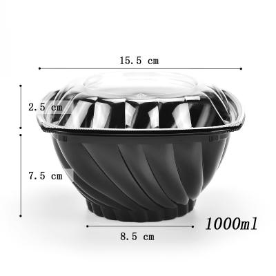 Disposable Plastic Salad Bowls With Lids