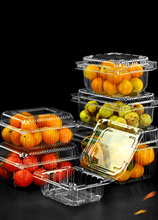 Caja de frutas de plástico
